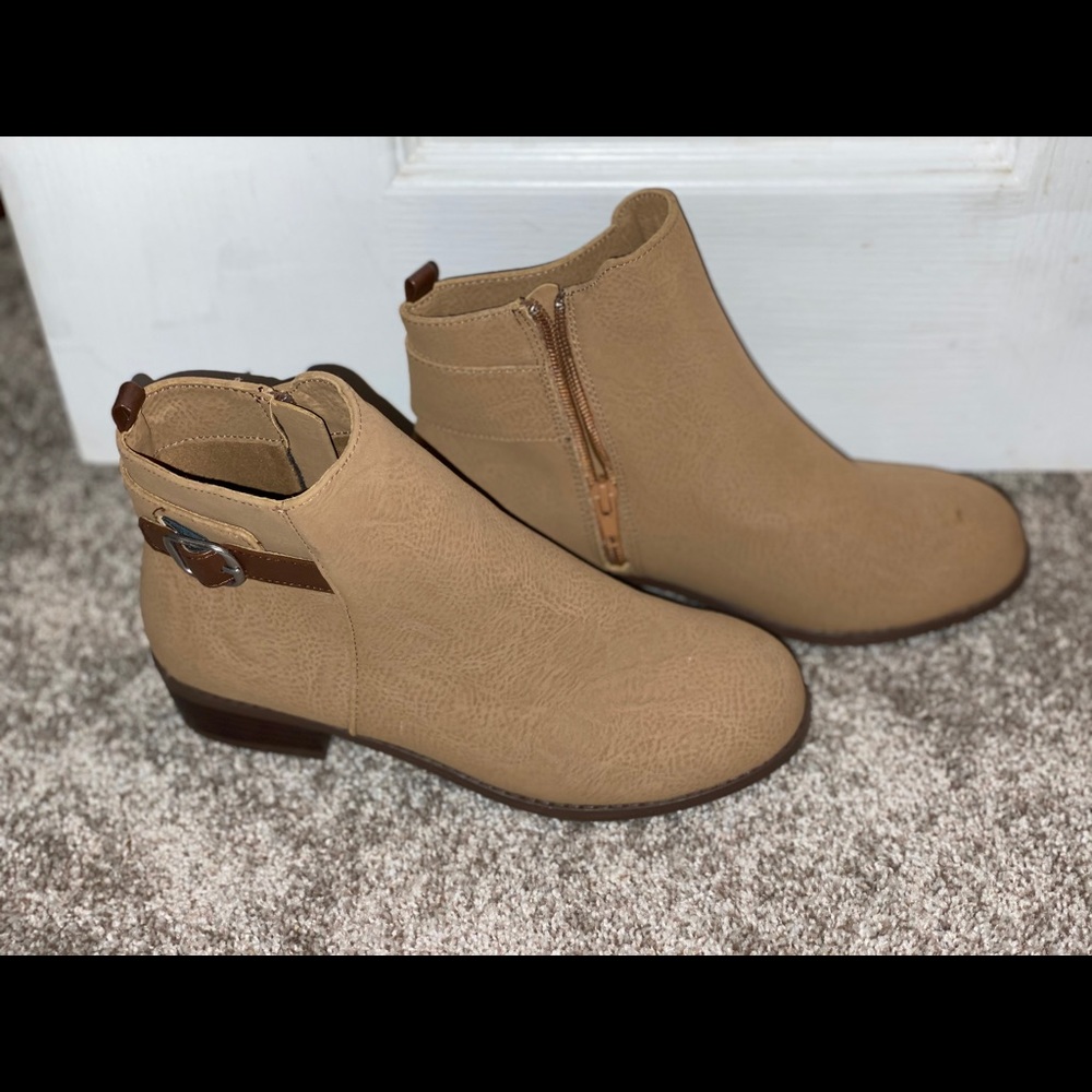 Tan Booties